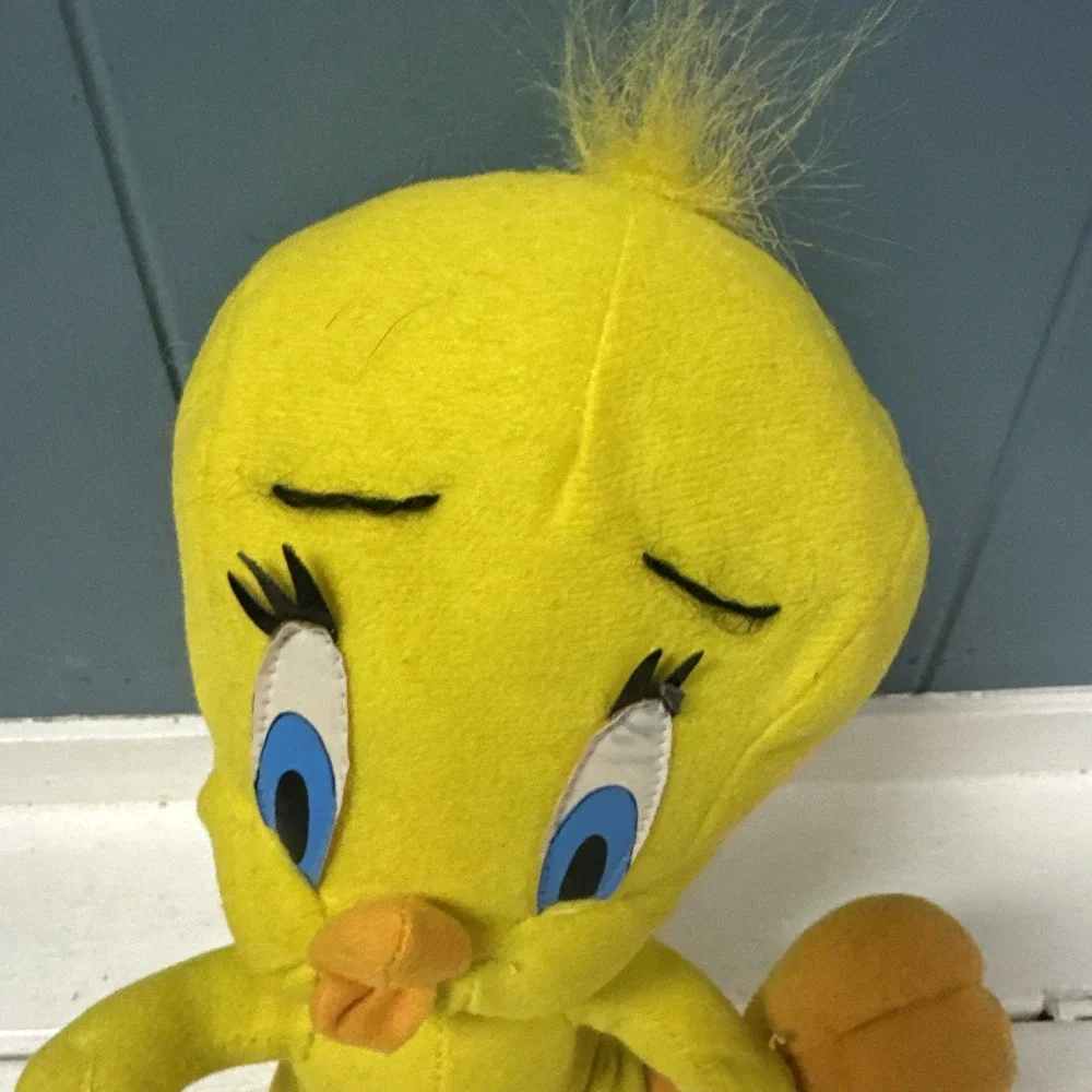 Tweety Bird Looney Tunes Warner Bros 1995 Stuffed‎ Plush Toy Ace Novelty 9